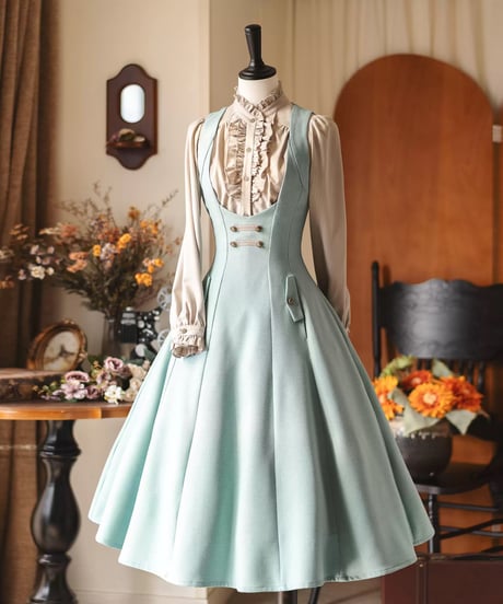 Forest Wardrobe / 森林回廊 コルセットJSK、ブラウス [LO1577]