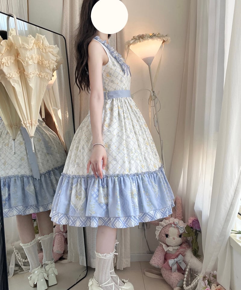 Miss Cube / パッチワークガーデン2.0 JSK [LO1438] | Roses