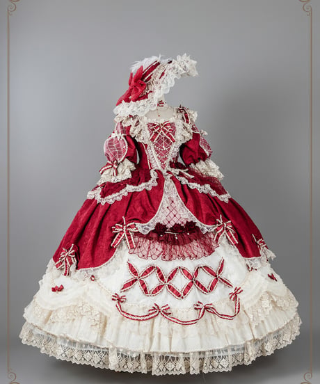 HinanaQueena  鏡の中のプリンセス ロングドレス フルセット [LO969]