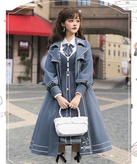 Lolita樱洛芙 Book of Lies ロリィタ コート [LO476]
