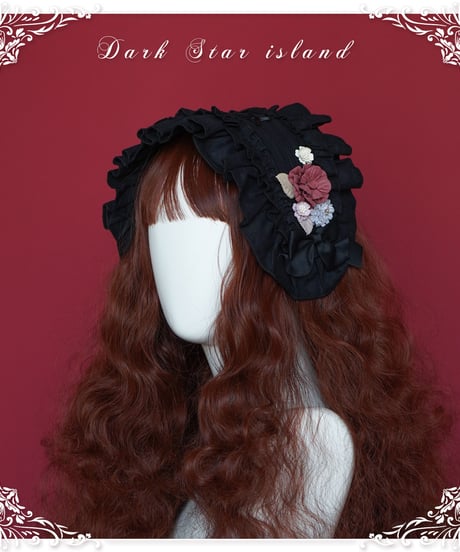 Dark Star Island 2020周年 クラシックロリィタドレス ヘッドドレス [LO298]