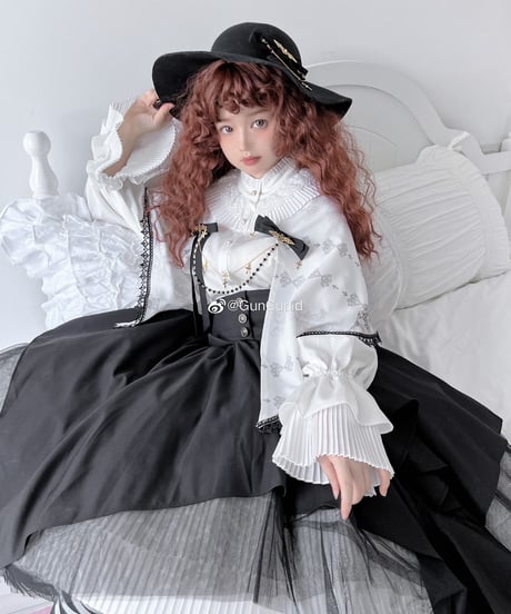 時之神殿Lolita 晚祷歌 ブラウス、ペチコート  [LO399]