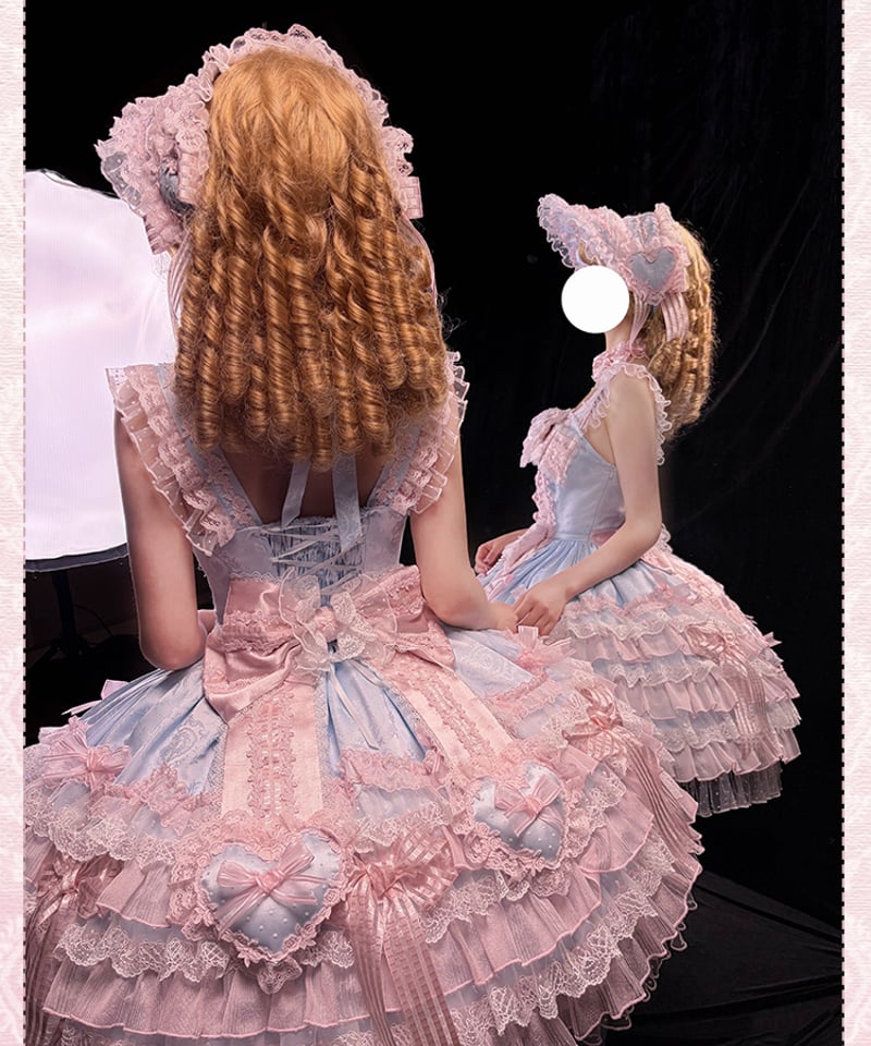 Twin Bears / 恋するハート ロリィタドレス JSK ③[LO1524] | Ro