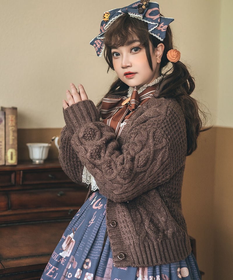 【美品】  madder madder / マダマダ | メニーメニーチョコレートブラウス | アイボリー/ブラック | レディース 美品】 madder madder / マダマダ | メニーメニーチョコレート