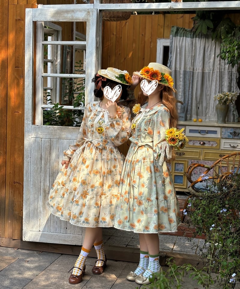 Miss Point 向日葵の庭園 ロリィタドレス 日常版（ST版）ワンピース