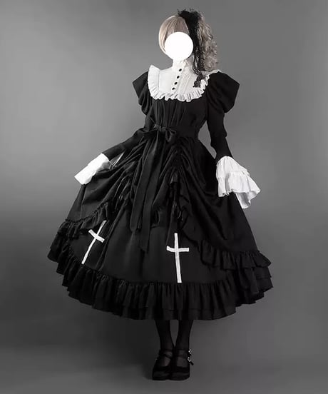 VantablackStudio / No.1 Doll ゴシック ワンピース [LO1379]