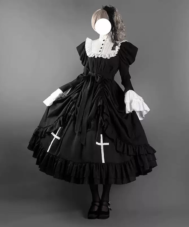 VantablackStudio / No.1 Doll ゴシック ワンピース [LO1379