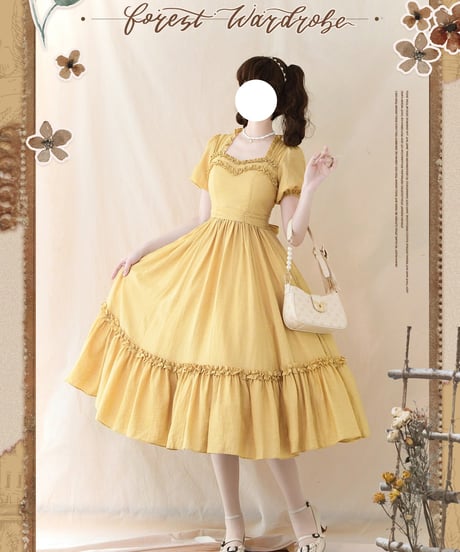 Forest Wardrobe 森林牧歌 ワンピース [LO1444]