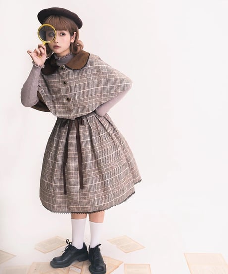 Miss Cube アールグレイティ 秋冬ロリィタドレス JSK セット [LO905]