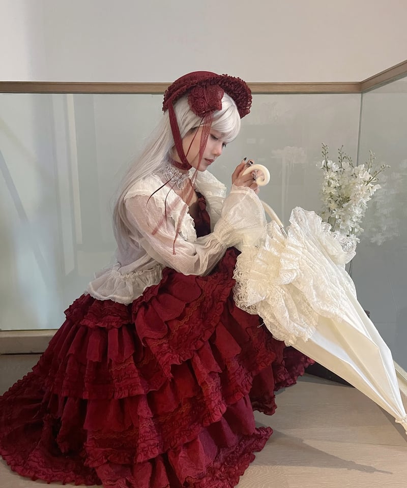 WF Lolita / Miss Flora ロングSP ロリィタドレス アクセサリー WF Lolita / Miss Flora ロングSP ロリィタドレス アクセサリー
