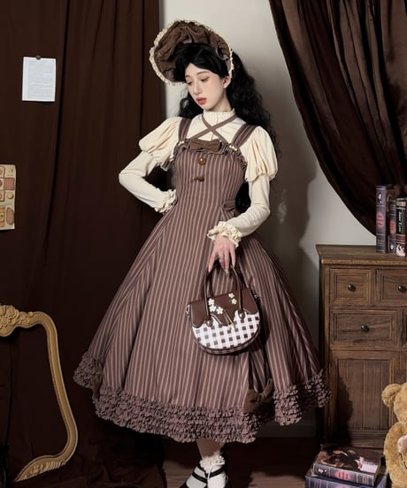 Miss Point / Classical Chocolate JSK [LO1227]