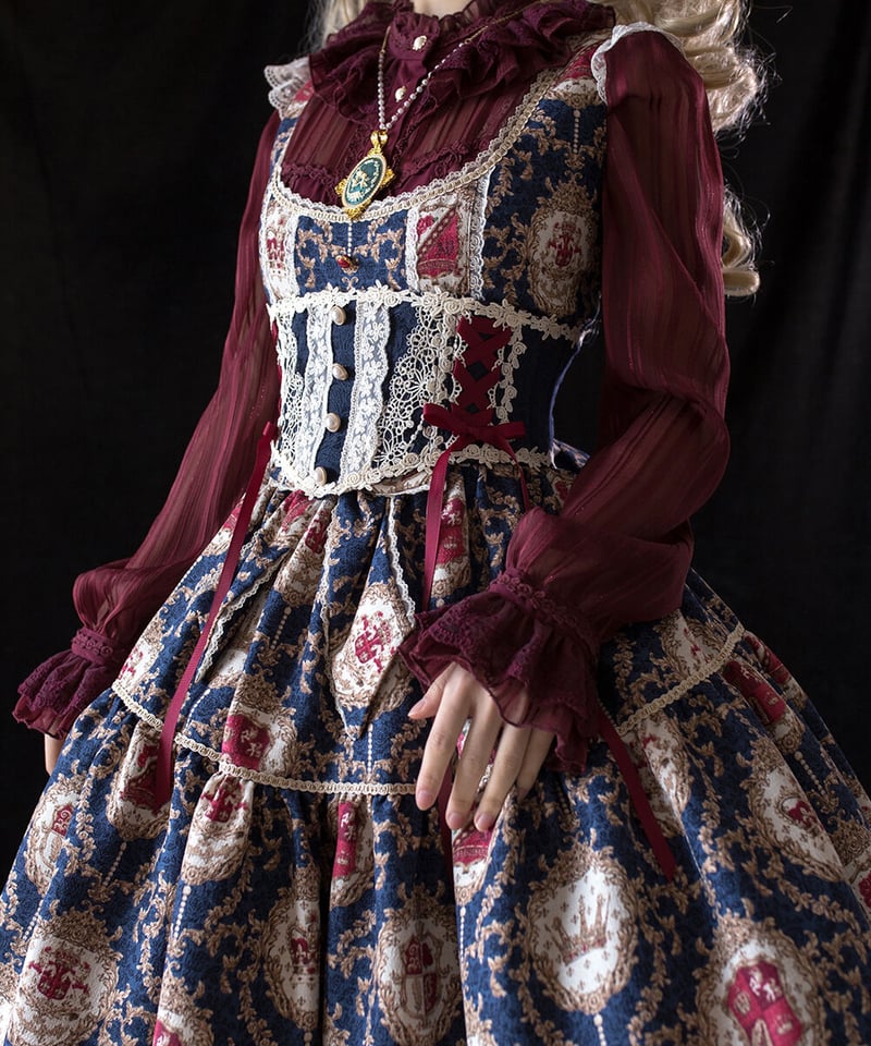 Miss Point / 夜明けの歌 ロリィタ エレガント コルセット [LO264] | R