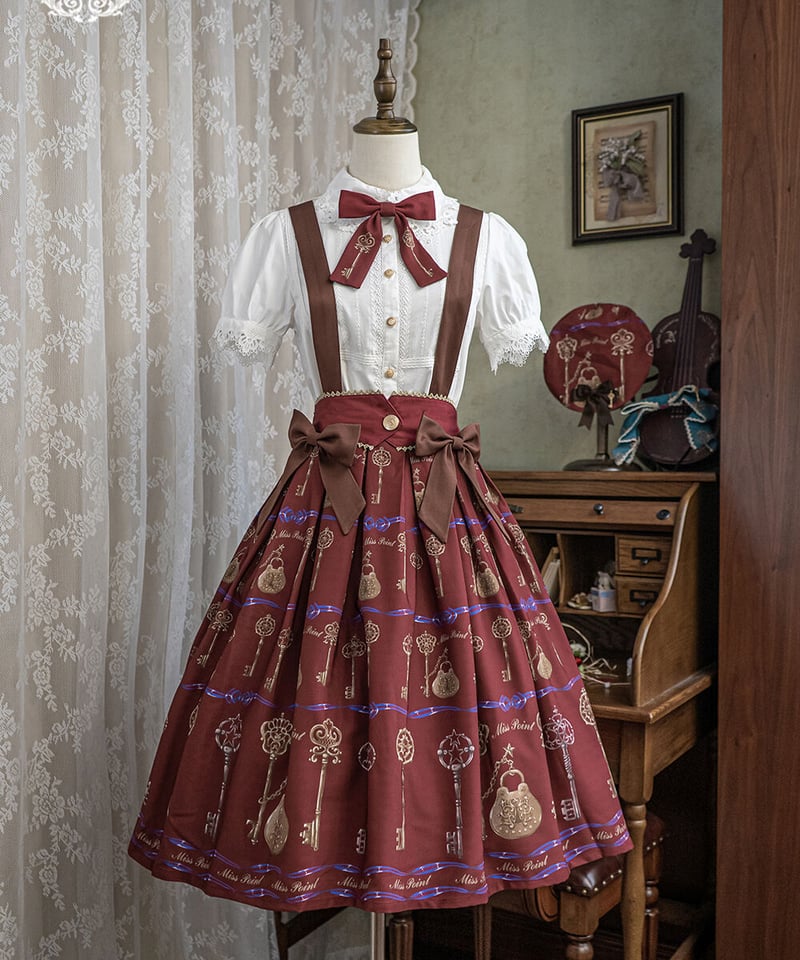 Miss Point アンティークキー ロリィタドレス SK [LO756] | Roses