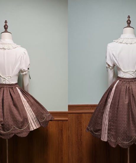 Alice Girl /  くまショコラビスケット ロリィタドレス JSK、SK、ブラウス、ジャケット⑥ [LO1525]
