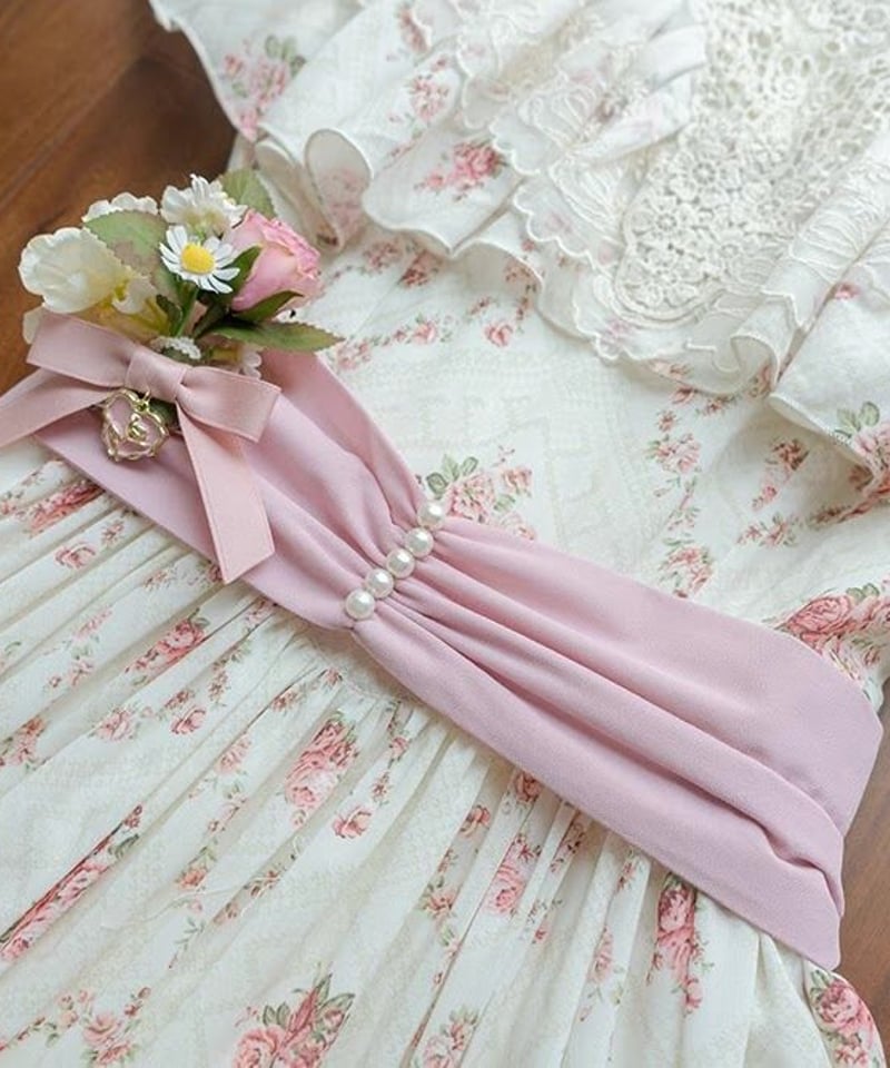 Miss Point 木香薔薇 2.0 花柄 ロング ロリィタドレス Miss Point 木香薔薇 2.0 花柄 ロング ロリィタドレス