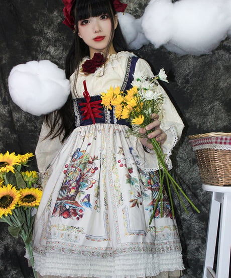 Miss Point 豊作賛歌 バイエルン風 ベルベットコルセットJSK ショート [LO390]