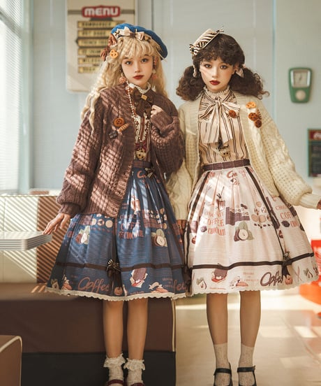 Miss Point チョコレートデイリー ロリィタ ストライプ ブラウス  [LO364]