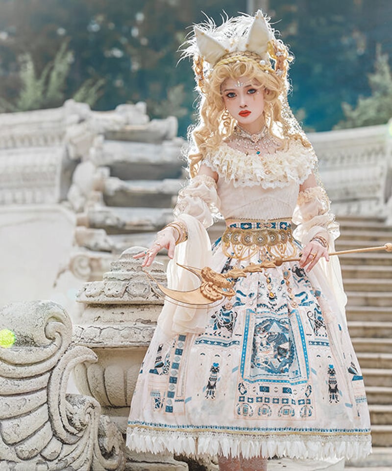 Dusk BASTET （ 黄昏贝斯特）エジプト風ロリィタ ゴージャスJSK SP