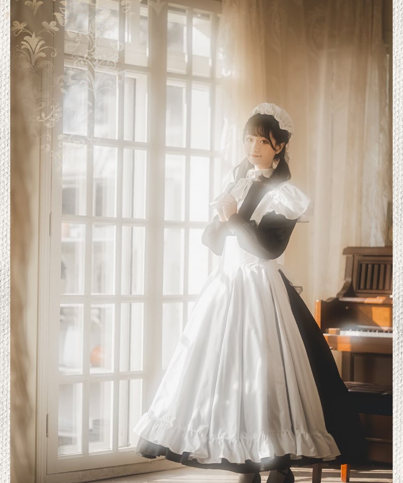 Black Cat Manor ロングメイド服 Ⅳ型 オーダー [OP400] | Roses