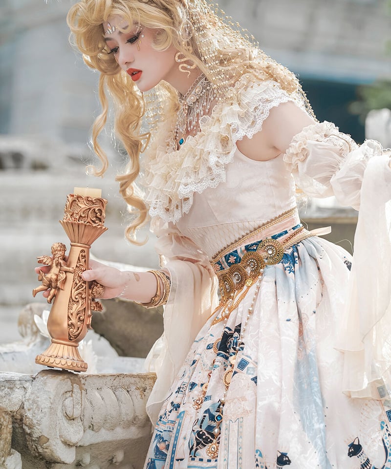 Dusk BASTET （ 黄昏贝斯特）エジプト風ロリィタ ゴージャスJSK SP