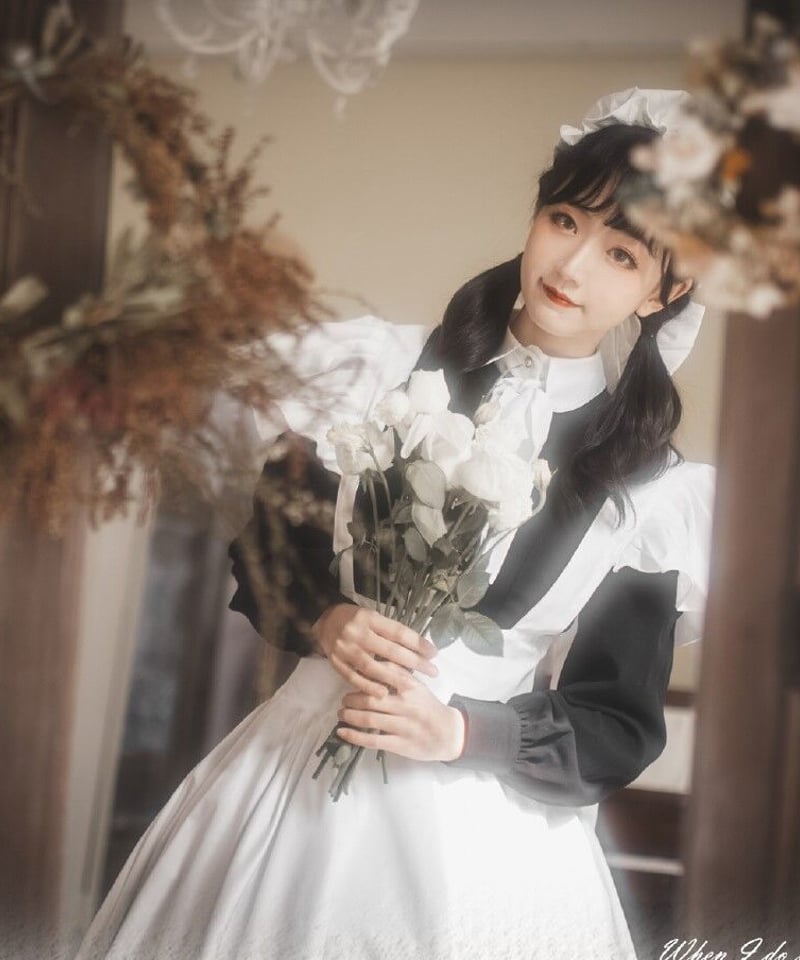 Black Cat Manor ロングメイド服 Ⅳ型 オーダー [OP400] | Roses