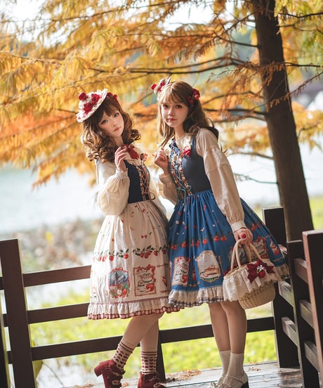 Miss Point りんご園 バイエルン風ロリィタドレス JSK  [LO942]