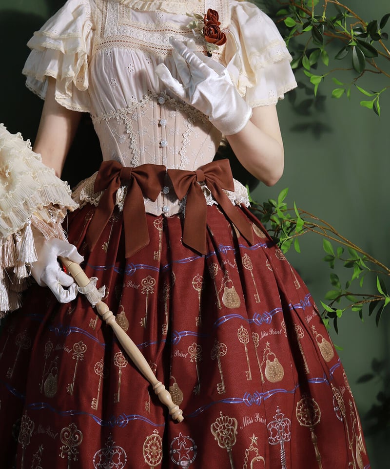 Miss Point アンティークキー ロリィタドレス SK [LO756] | Roses