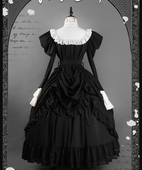 VantablackStudio / No.1 Doll ゴシック ワンピース [LO1379]