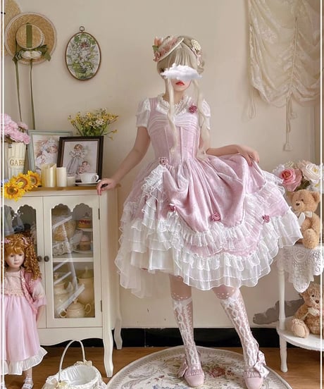 櫻田小鹿  S～4XL Menta  ロリィタ ジャンパースカート [LO959]