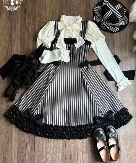 Miss Point / Classical Chocolate JSK [LO1227]