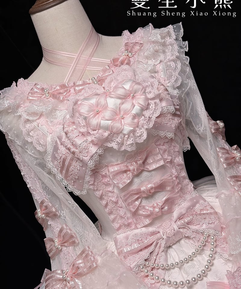 Twin Bears / 恋するハート ロリィタドレス JSK ③[LO1524] | Ro