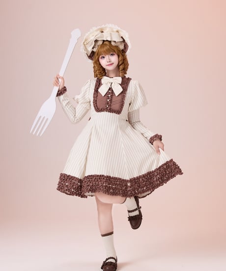 Miss Point / Classical Chocolate ワンピース [LO1227]