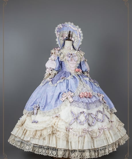 HinanaQueena  鏡の中のプリンセス ロングドレス フルセット [LO969]