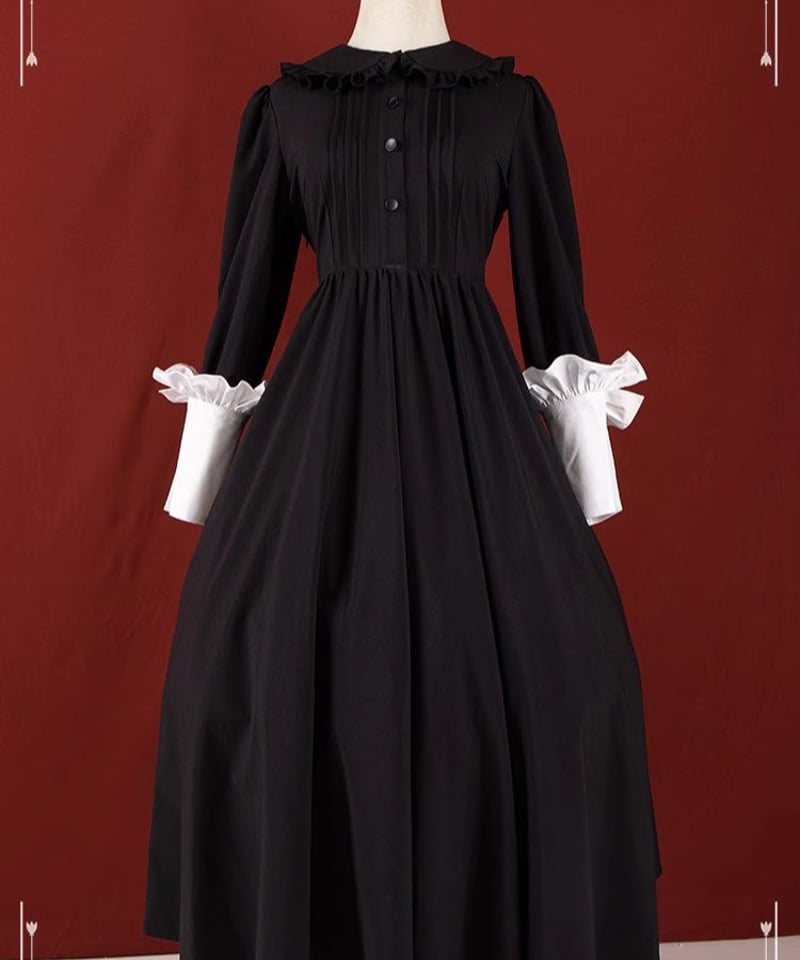 Black Cat Manor ロングメイド服 Ⅶ型 オーダー [OP400] | Roses