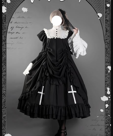 VantablackStudio / No.1 Doll ゴシック ワンピース [LO1379]