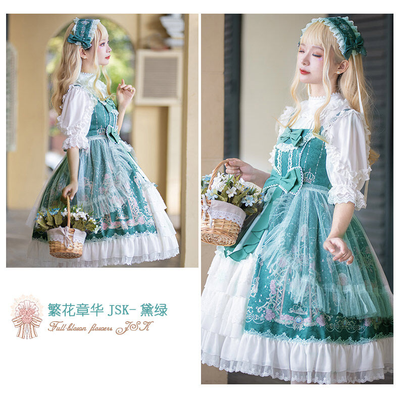 日本未入荷 LO442 lolita オリジナル jsk ロリータ ワンピース 同人