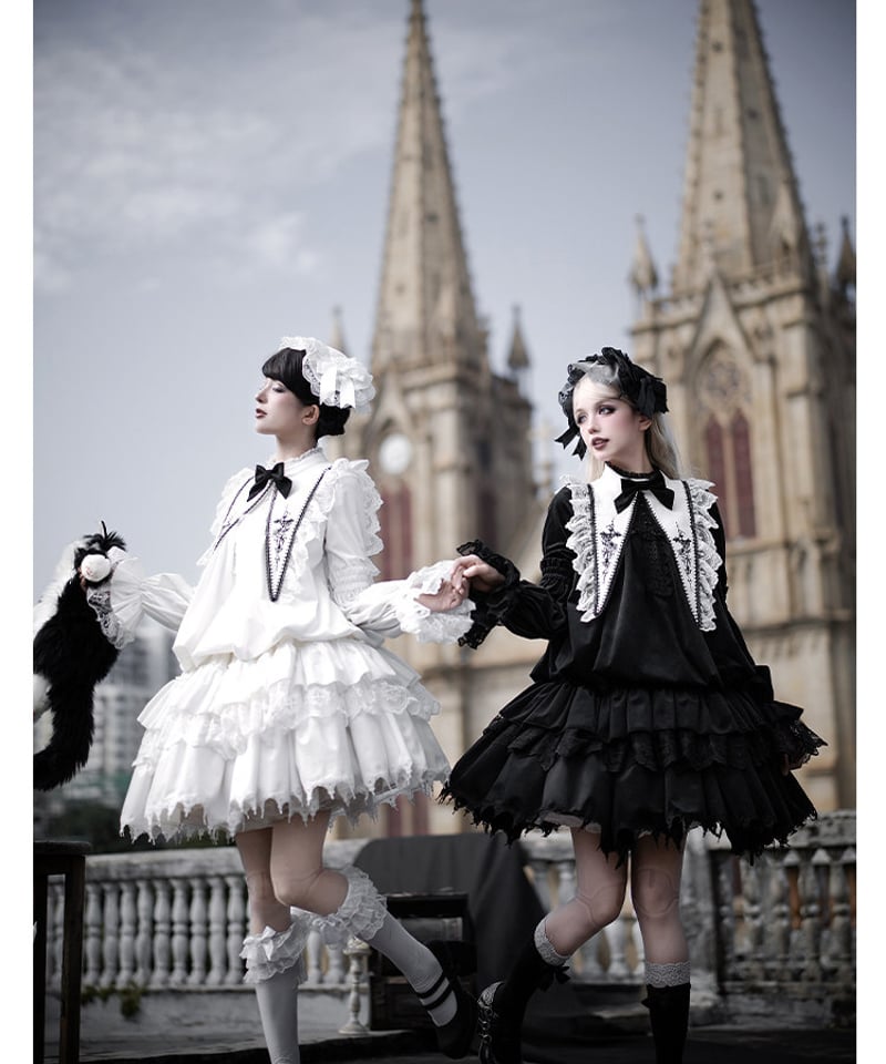 with PUJI Letter and Poetry / 暁の鐘と黄昏の歌 ロリィタドレス