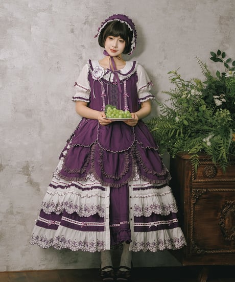 Miss Point 四季の果樹園 ロリィタドレス 華麗ティアードワンピース  [LO1611]