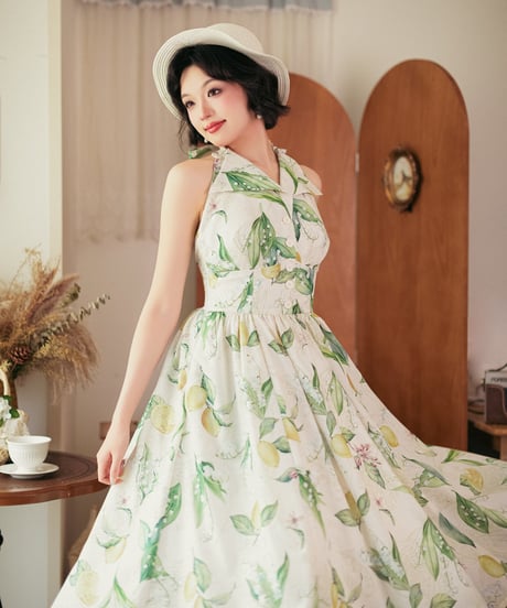 Forest Wardrobe 午後の森林 二型ワンピース [LO1175]