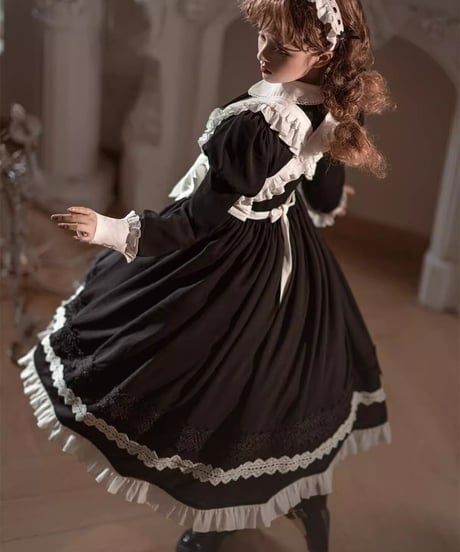 Moonlight Storage / アフタヌーンティーメイド メイド服 セット[LO789]