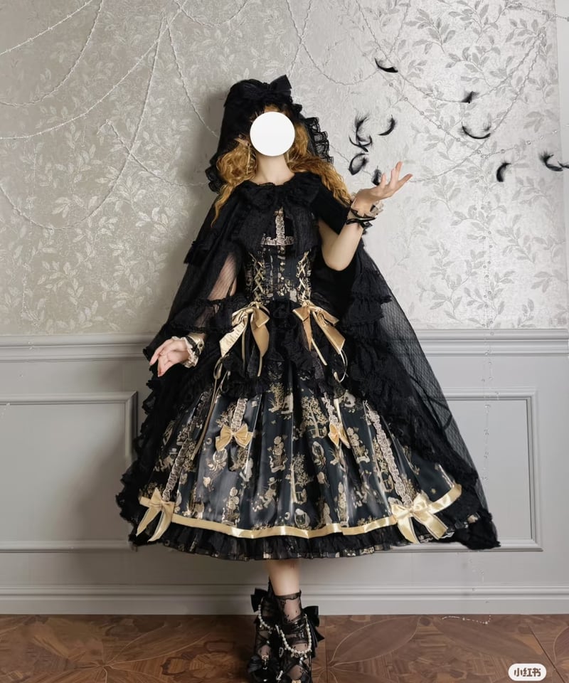 Twin Bears / 煌めくメルヘンの夢 ロリィタドレス マント④ [LO1450] |