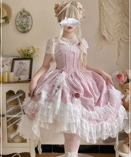 櫻田小鹿  S～4XL Menta  ロリィタ ジャンパースカート [LO959]