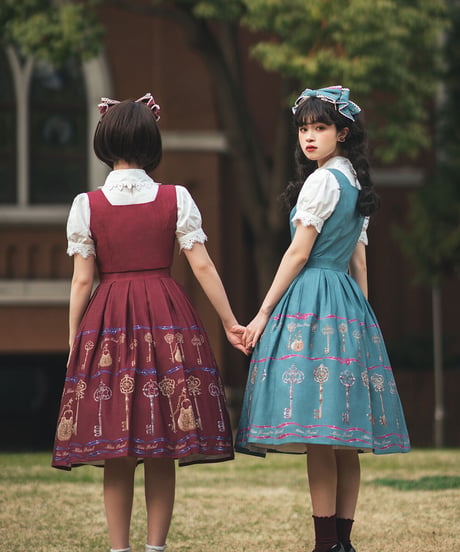 Miss Point アンティークキー ロリィタドレス JSK  [LO756]