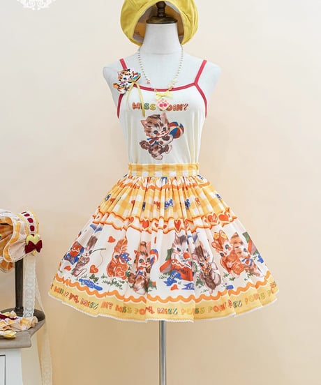 Miss Point / with kitty  シンプルSK [LO805]