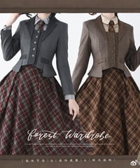 Forest Wardrobe / 森語りの調べ シリーズ ジャケット、ブラウス、スカート [LO1527]