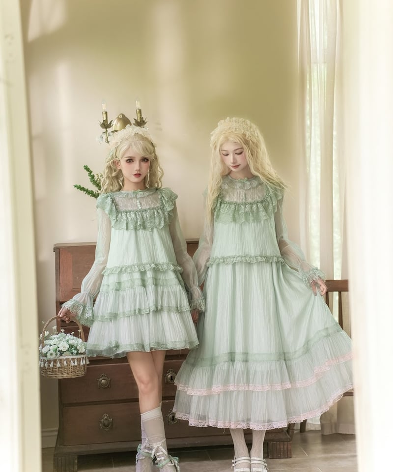 morphose 白ロリィタOP No.823 Artiswitch ニーナドレスセット | metamorphose temps de fille