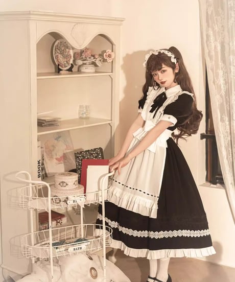 Moonlight Storage / アフタヌーンティーメイド メイド服 セット[LO789]
