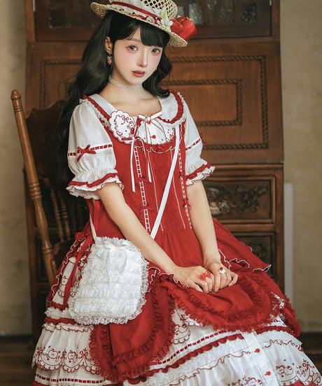 Miss Point 四季の果樹園 ロリィタドレス 華麗ティアードワンピース  [LO1611]