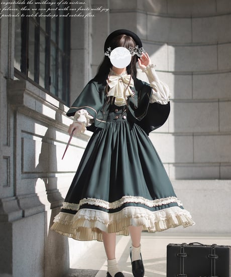 【新品】海外ブランド 2XL クラシック ロリィタ ケープ コート ronron 新品】海外ブランド 2XL クラシック ロリィタ ケープ コート ronron