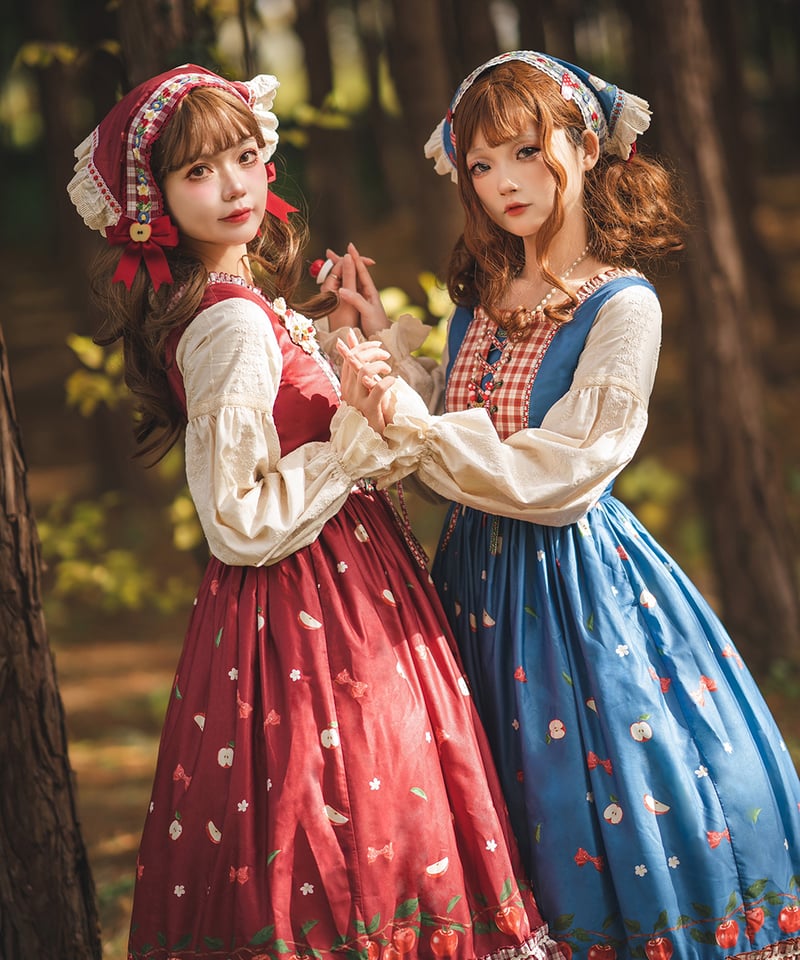 Miss Point りんご園 バイエルン風ロリィタドレス 長袖ワンピース